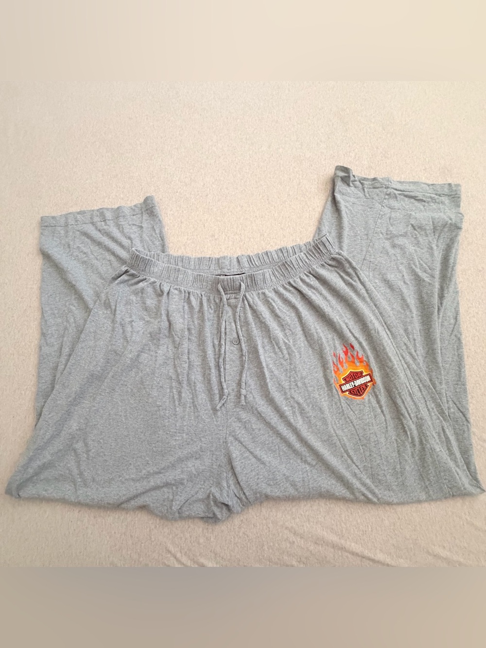 Harley Davidson men’s grey lounge pants